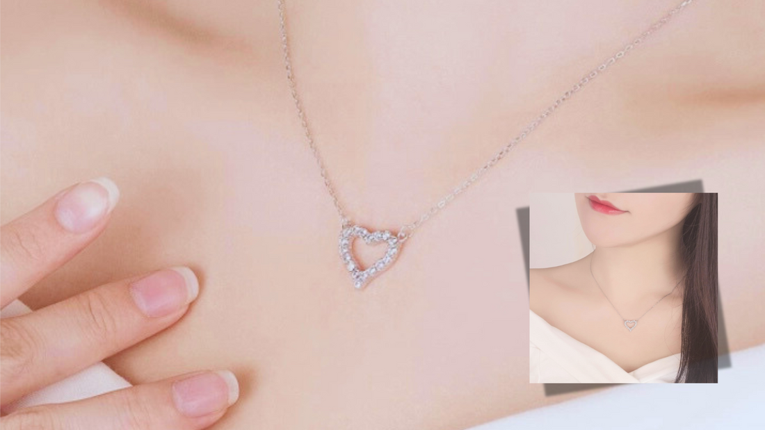 Heart Shaped Zircon Pendant